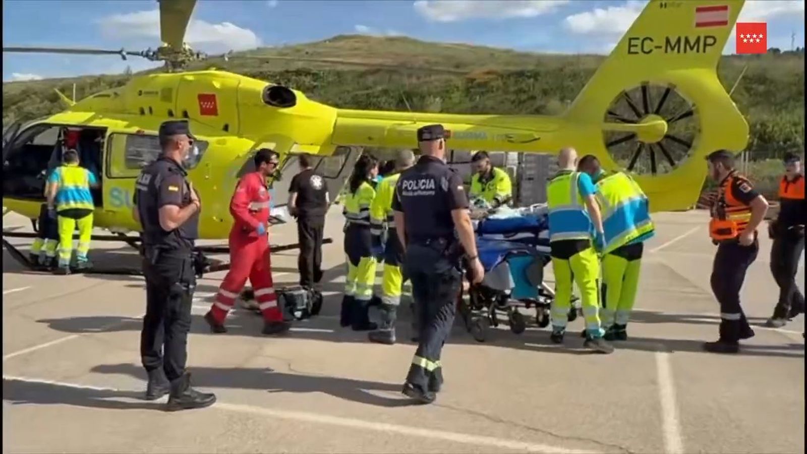 Grave un ciclista de 74 años tras caer y golpearse en la cabeza con una piedra en Alcalá de Henares