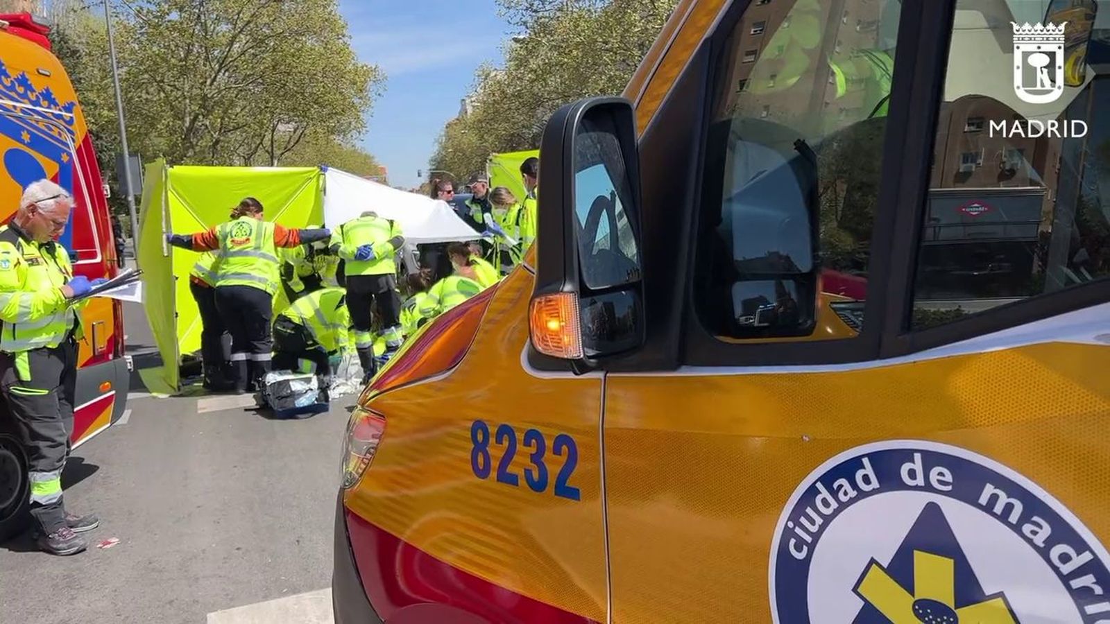 Una mujer de 76 años en estado grave tras ser atropellada en la avenida de Guadalajara