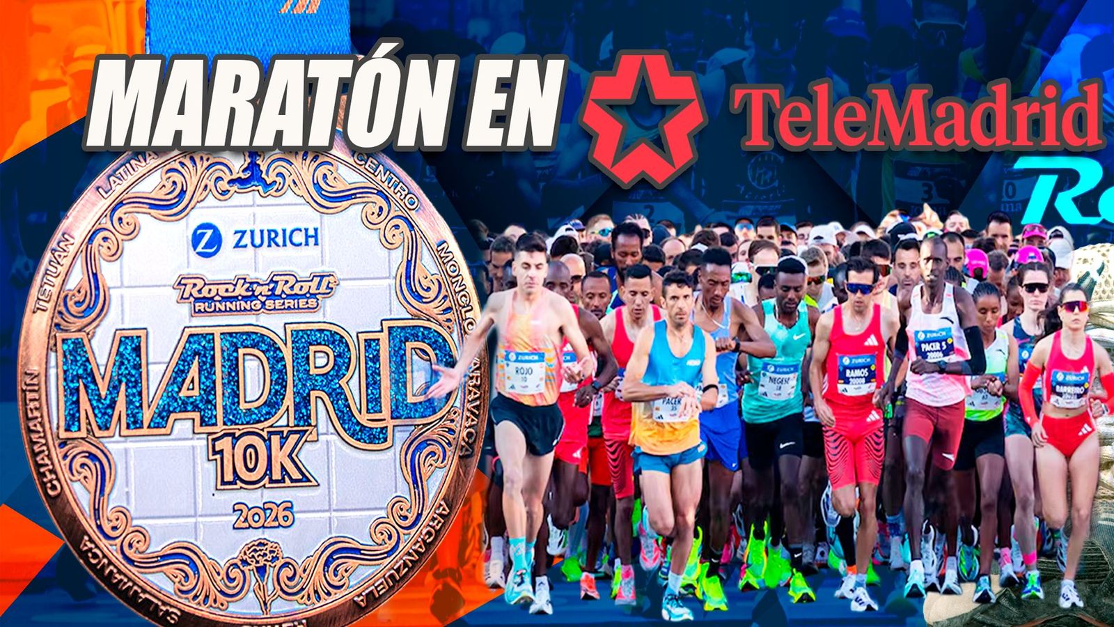 Telemadrid se vuelca con el Maratón de Madrid 2026