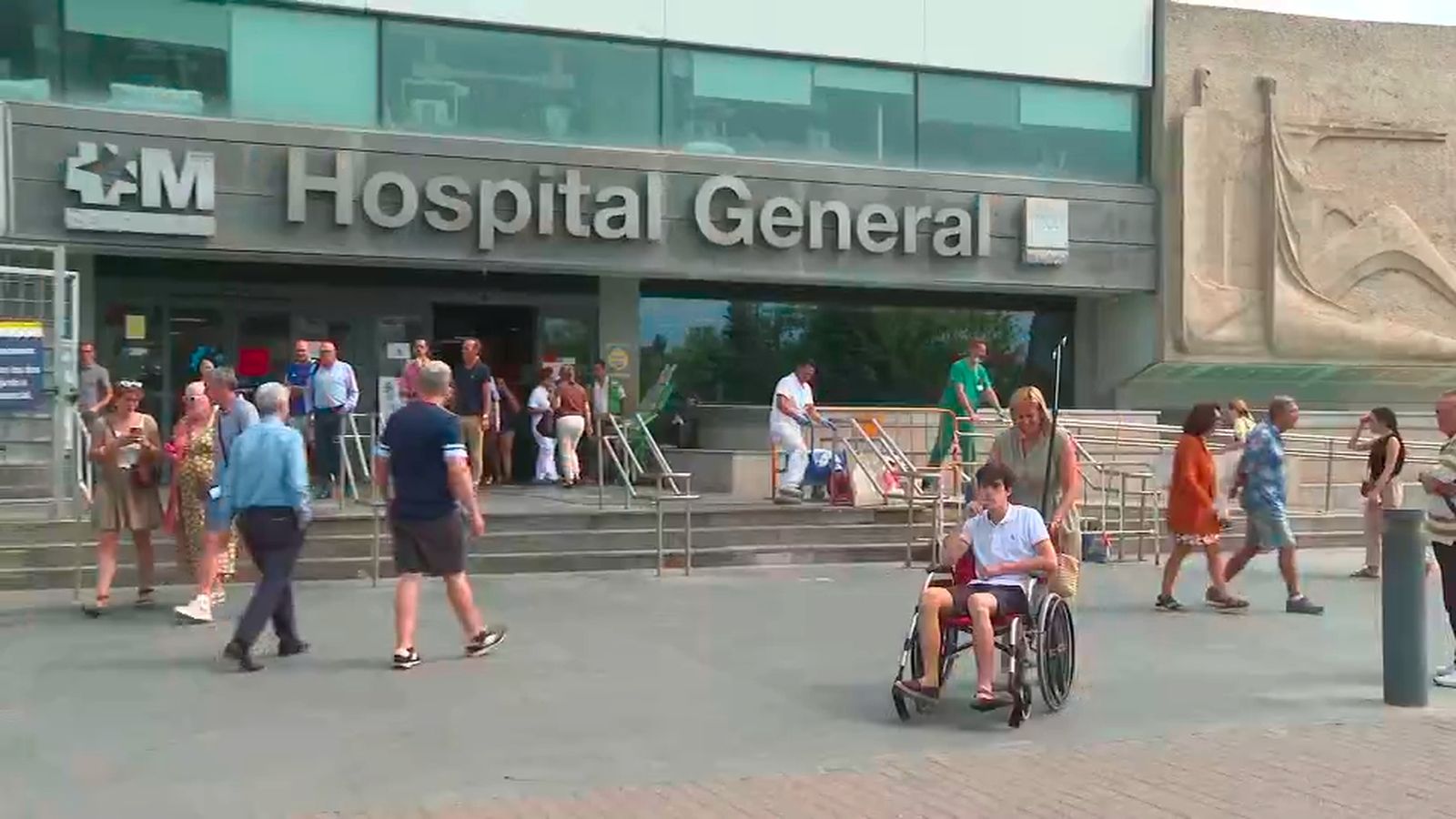 Sergio Rollón recibe el alta del Hospital la Paz