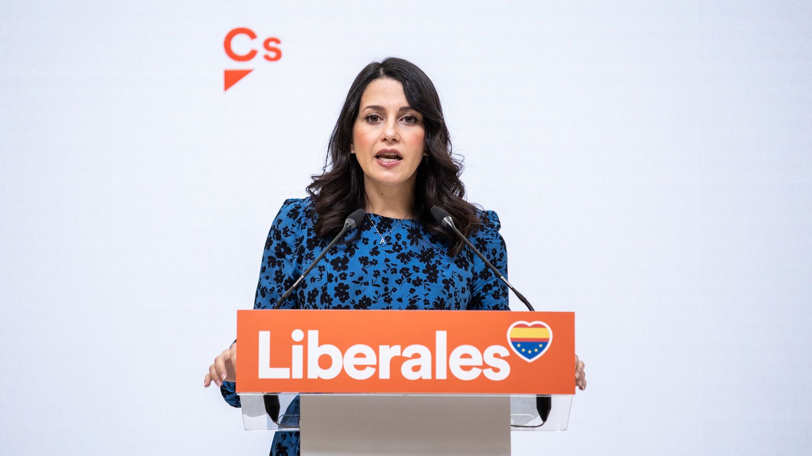 La presidenta de Ciudadanos, Inés Arrimadas