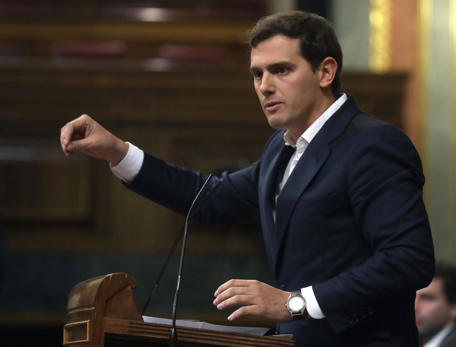 El líder de Ciudadanos, Albert Rivera