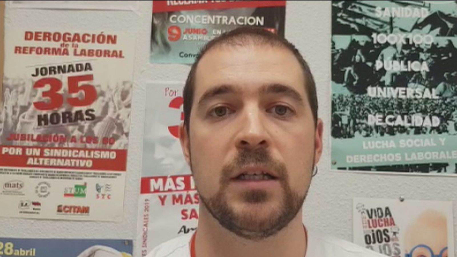 Trabajadores denuncian la situación de la UCI de La Paz
