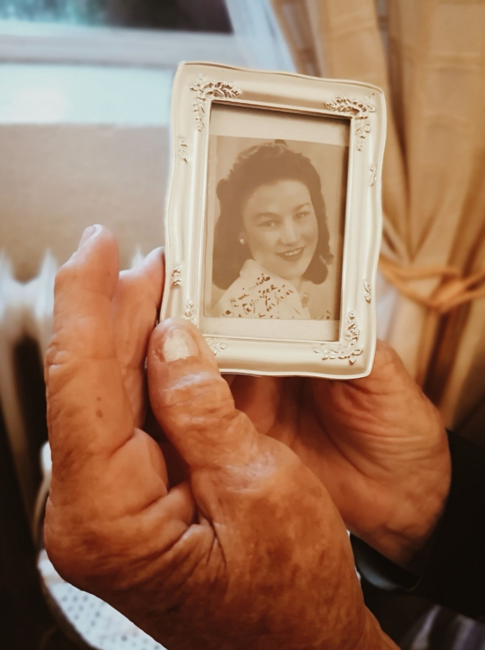 María Rubio cuando tenía 20 años