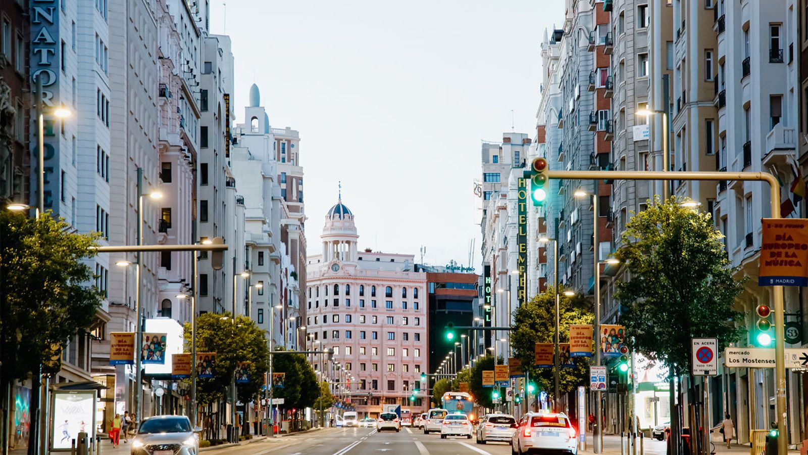 La Gran Vía de Madrid