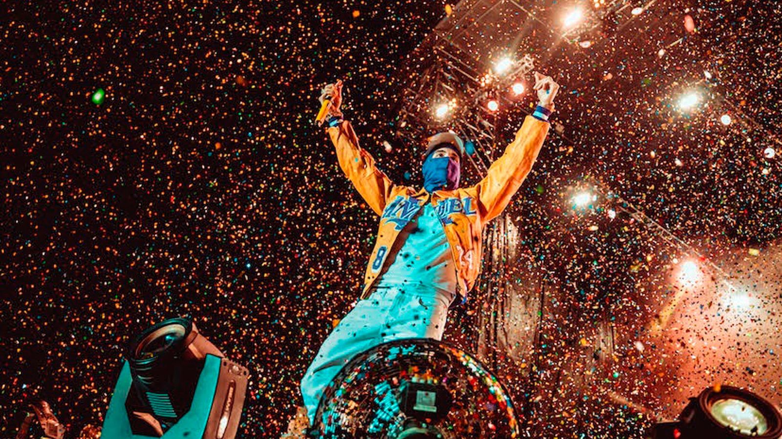 El rapero puertorriqueño Anuel AA, que participa en el Reggaeton Beach Festival