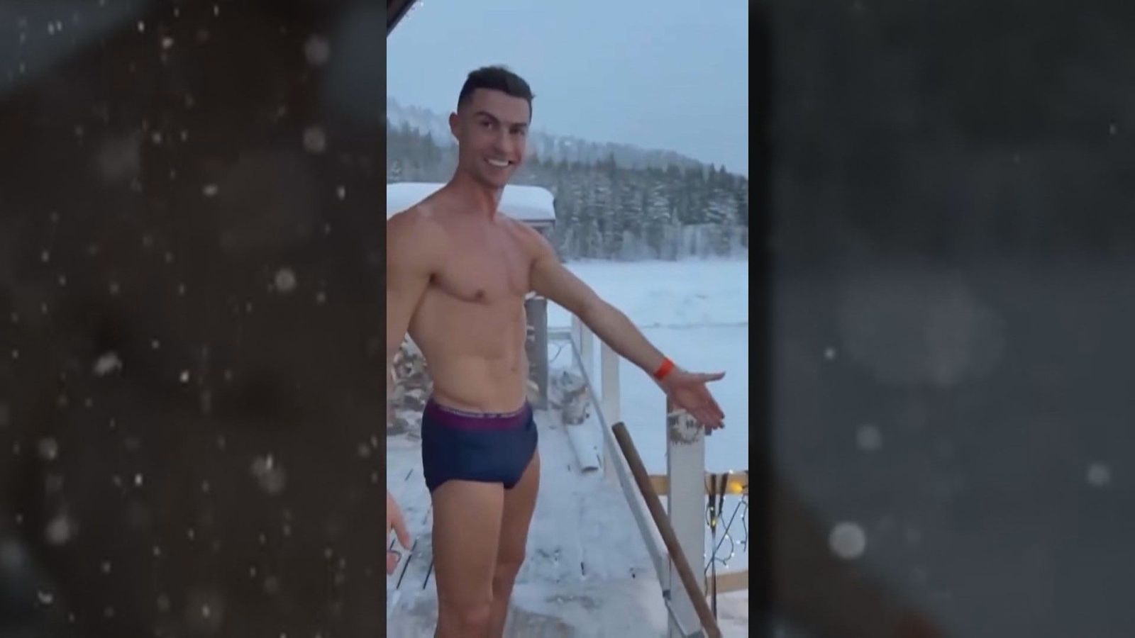 Las vacaciones navideñas más ‘frías’ de Cristiano Ronaldo