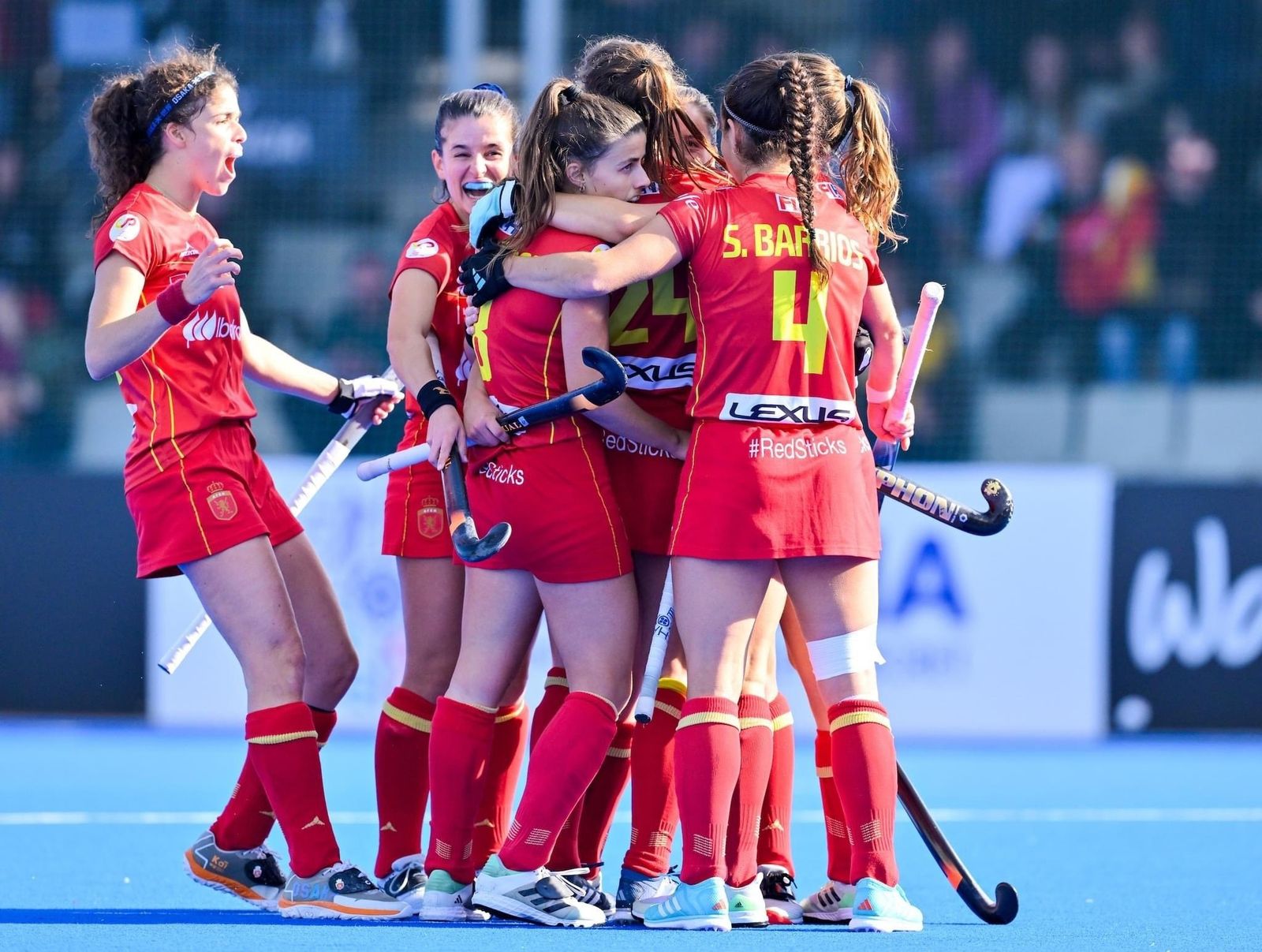 Selección femenina hockey hierba