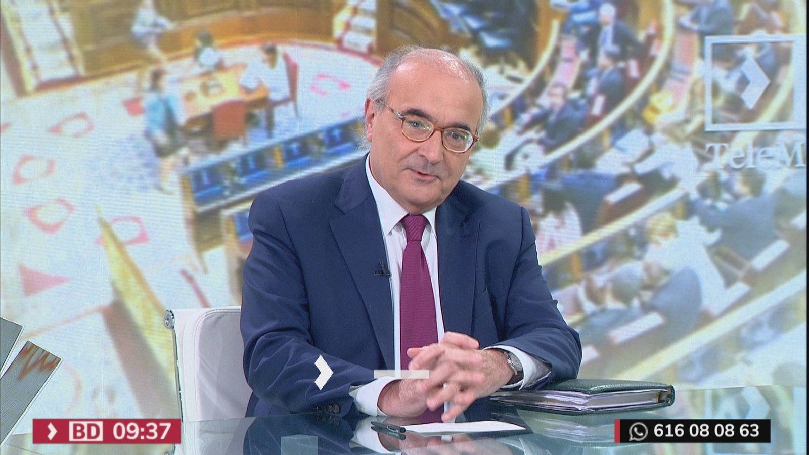 Benigno Pendás: "Sin partidos que sean capaces de ponerse de acuerdo en lo esencial no hay una democracia como es debido"