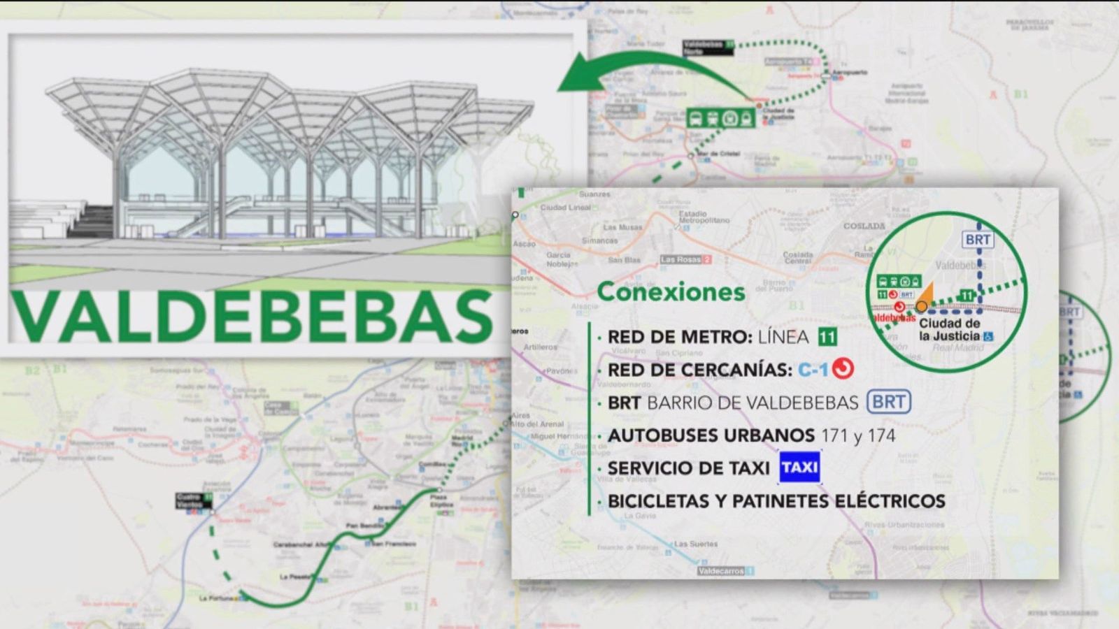 Madrid aprueba el proyecto y la ejecución del intercambiador de transportes de Valdebebas