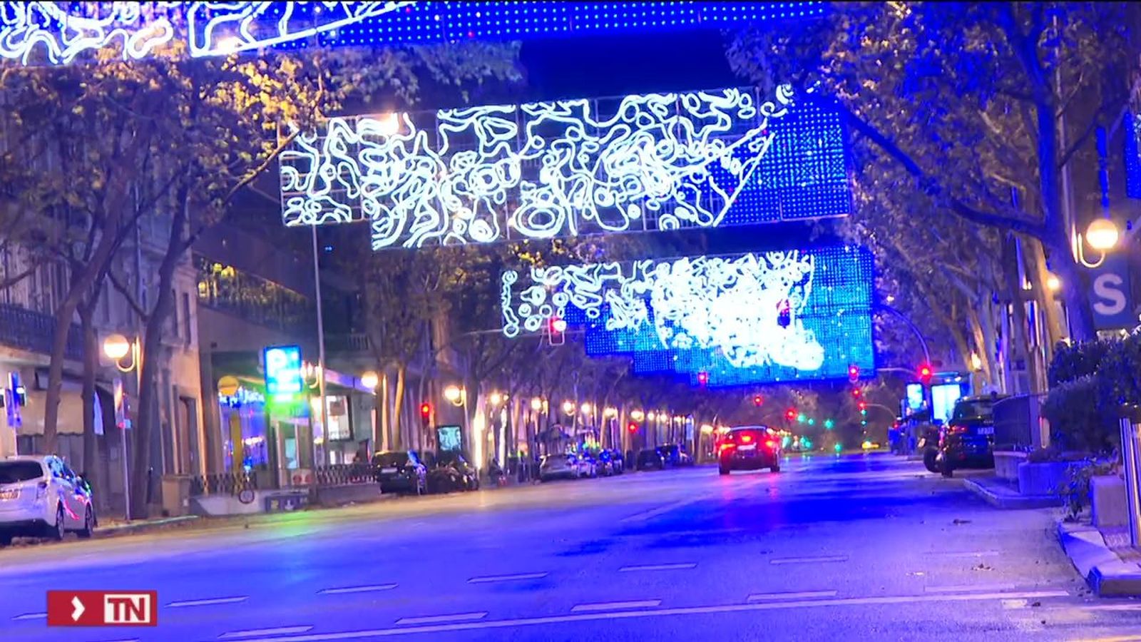 Así brillan las luces de Navidad de Madrid