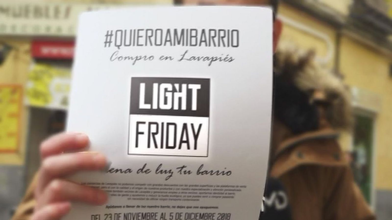 Light Friday, una original iniciativa en Lavapiés
