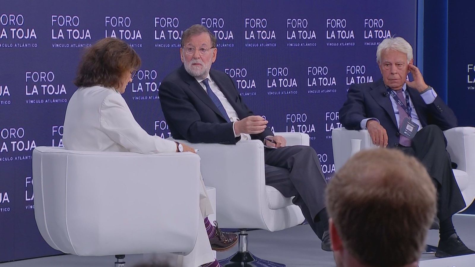 González y Rajoy defienden el fin de la legislatura entre ataques a la gestión de Sánchez