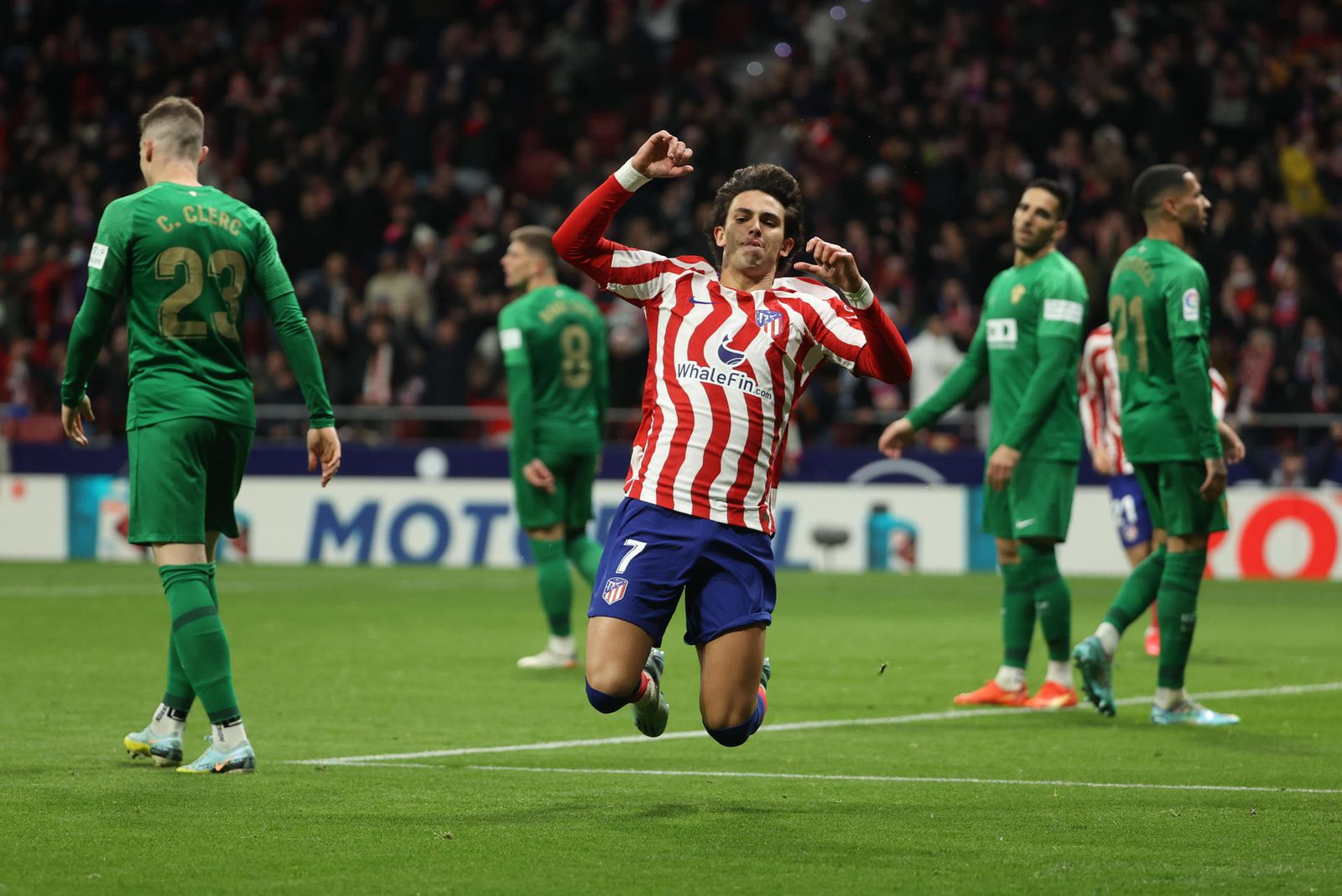 Joao Félix celebra su gol ante el Elche en Liga