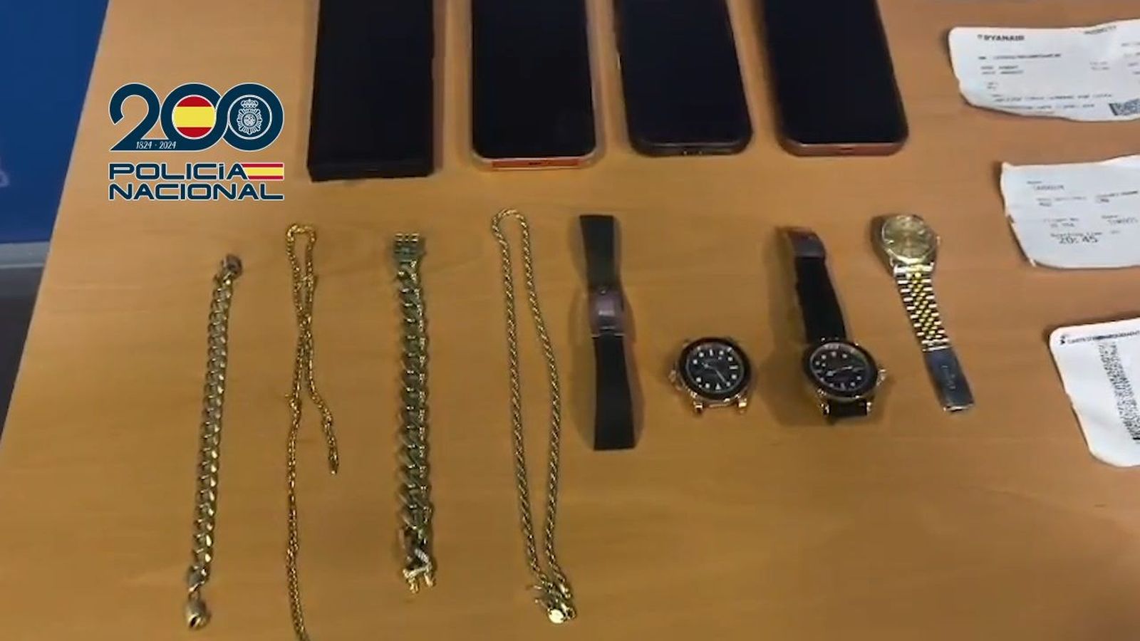Cinco detenidos por robar relojes de lujo en Madrid, Puerto Banús y Benidorm