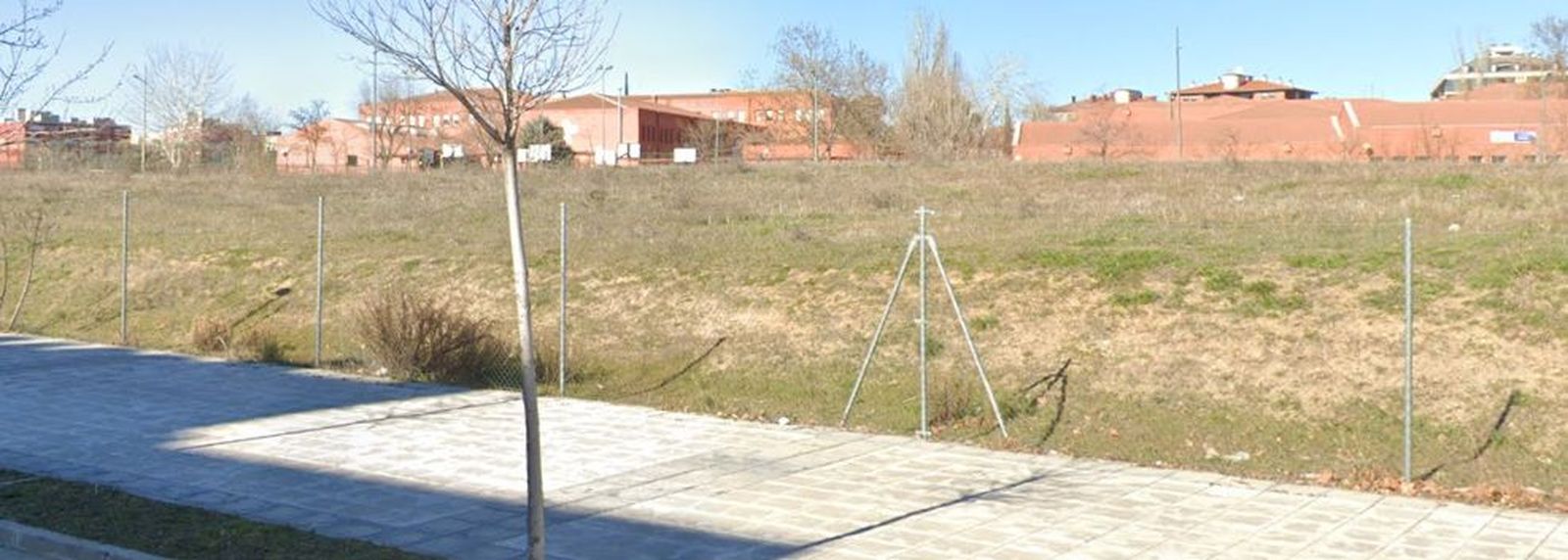 Terrenos para los campos de fútbol-7 del PAU-4 de Móstoles