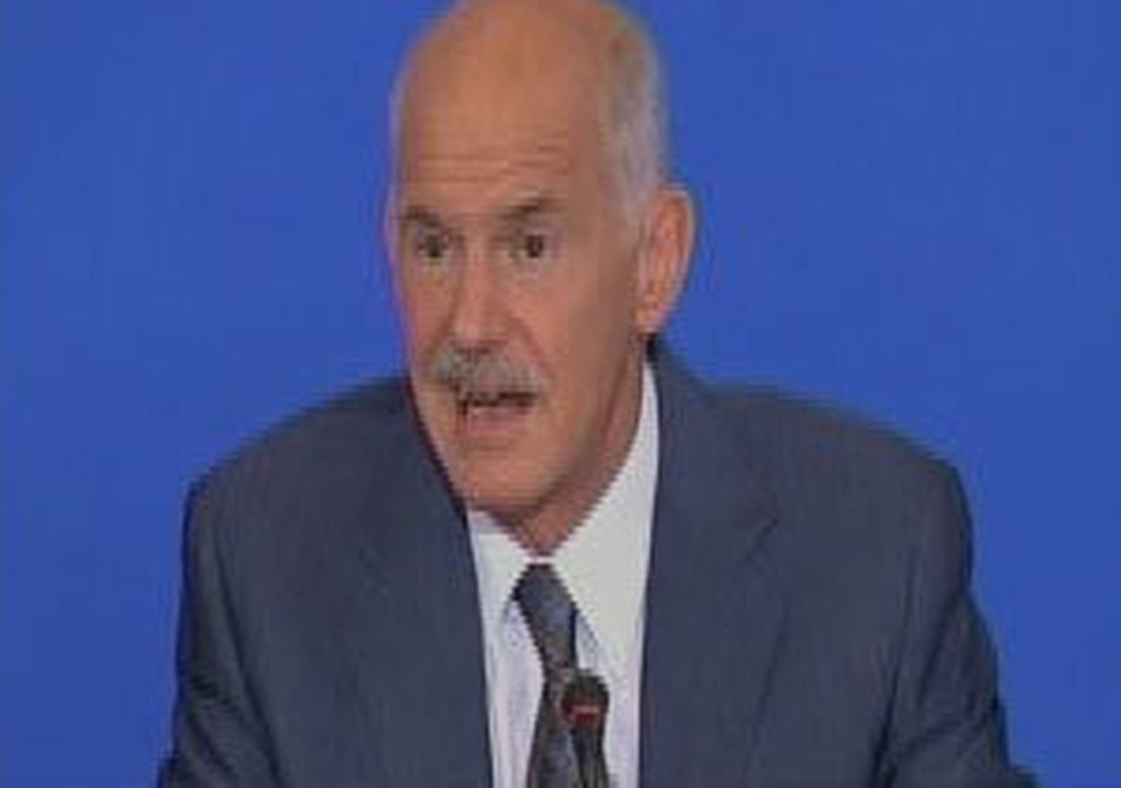 El primer ministro griego, Yorgos Papandréu
