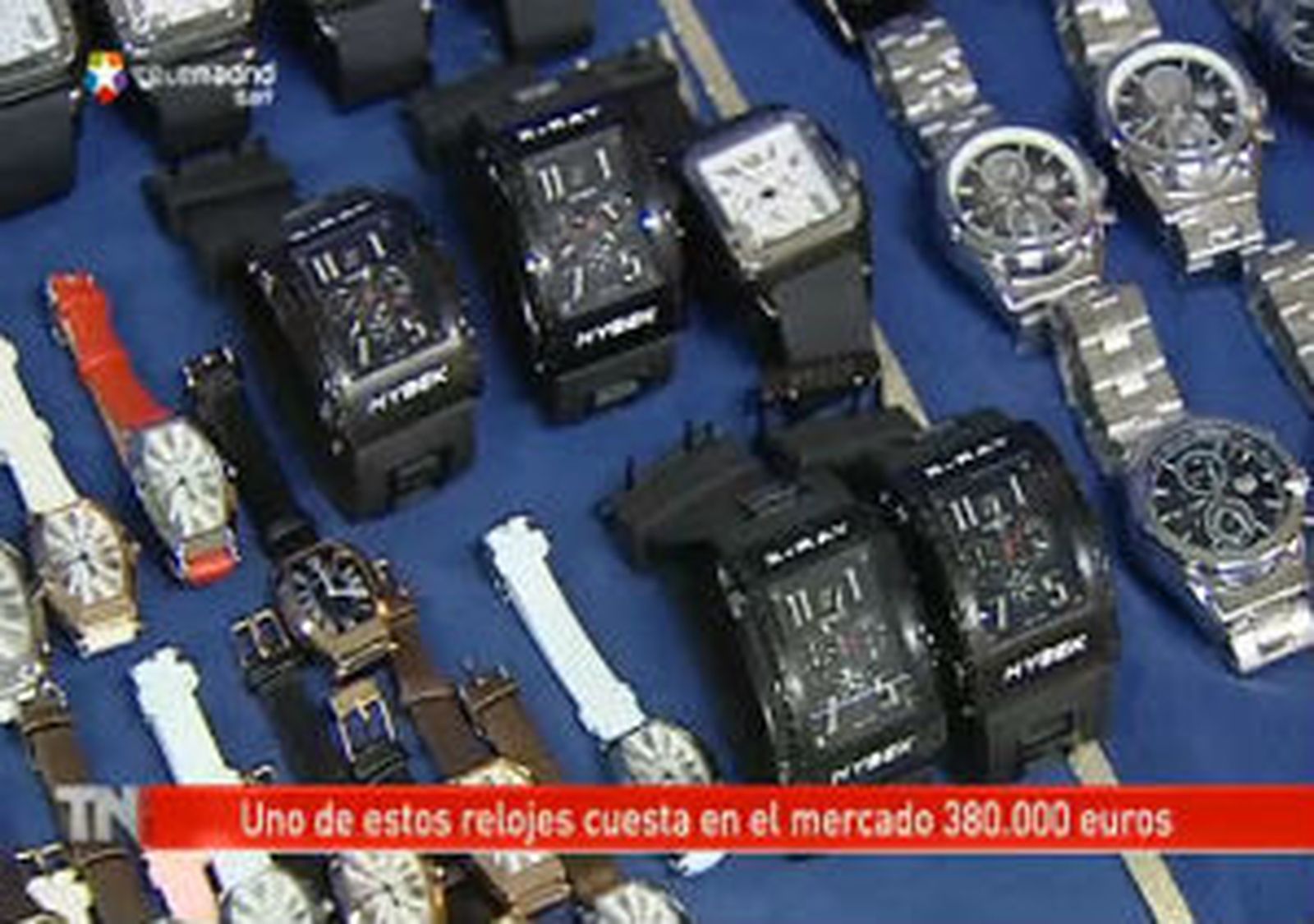 Detenidas  en Madrid 15 personas por importar y distribuir relojes falsos de marca