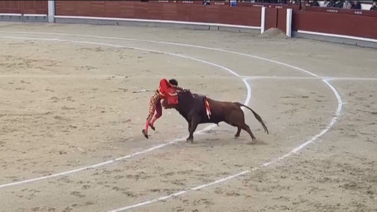 La cogida de José Rojo en Las Ventas se quedó en un susto