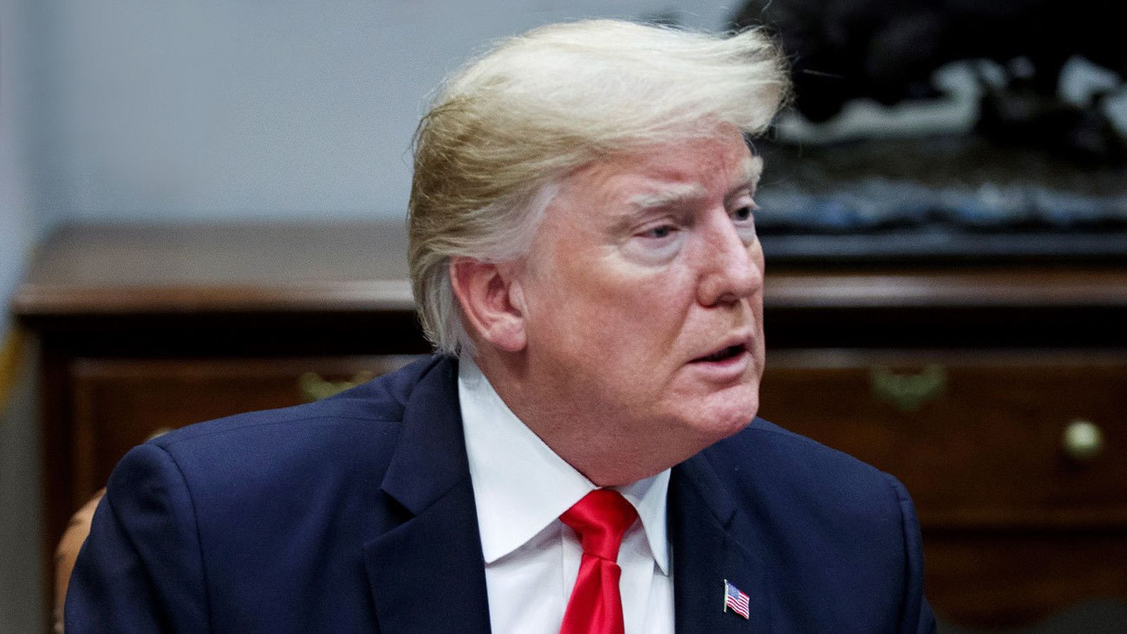 El presidente de Estados Unidos, Donald Trump