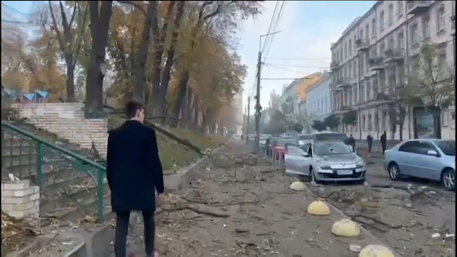 Bombardeos en Ucrania