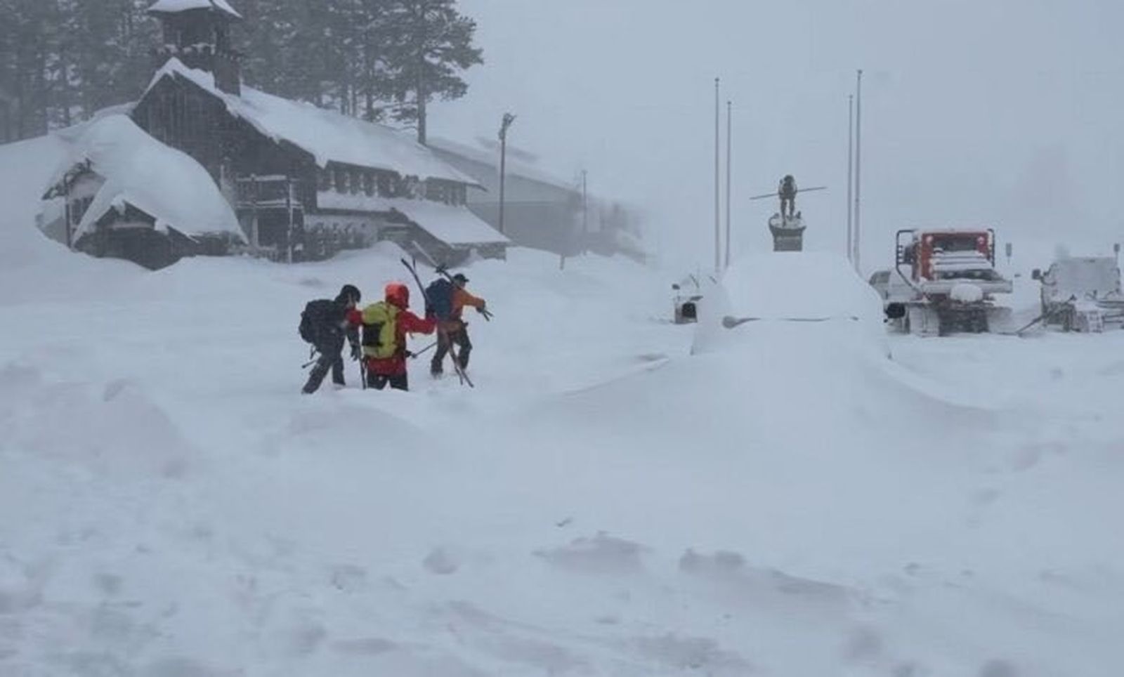 Avalancha en California