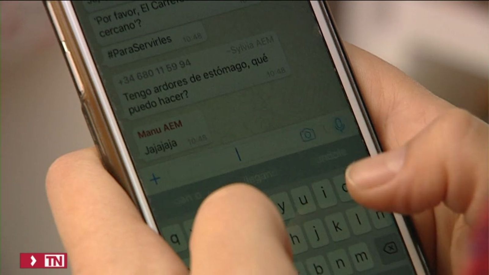 Abuso en el uso de smartphones