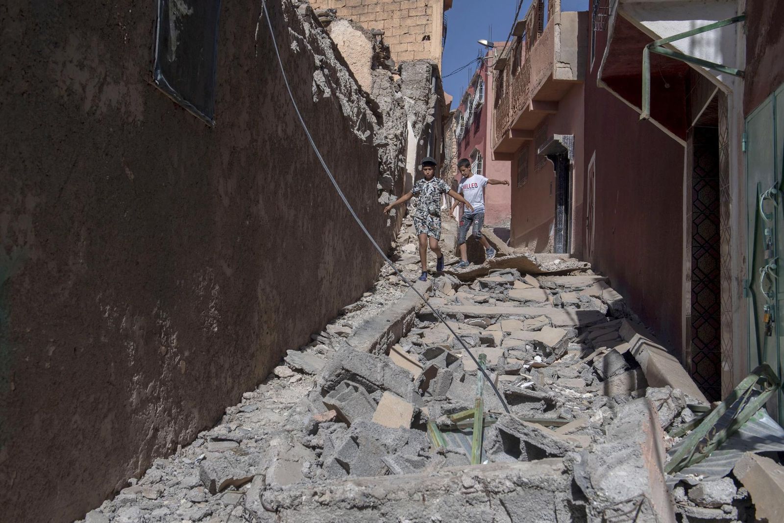 Imágenes del terremoto de Marruecos