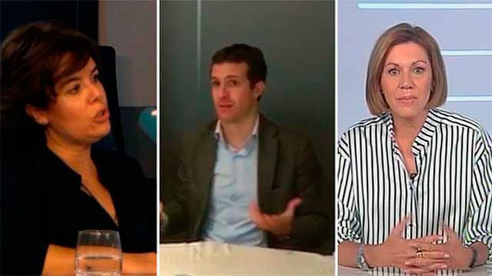 Santamaría y Casado se reúnen a 3 días del congreso que elegirá al sucesor de Rajoy
