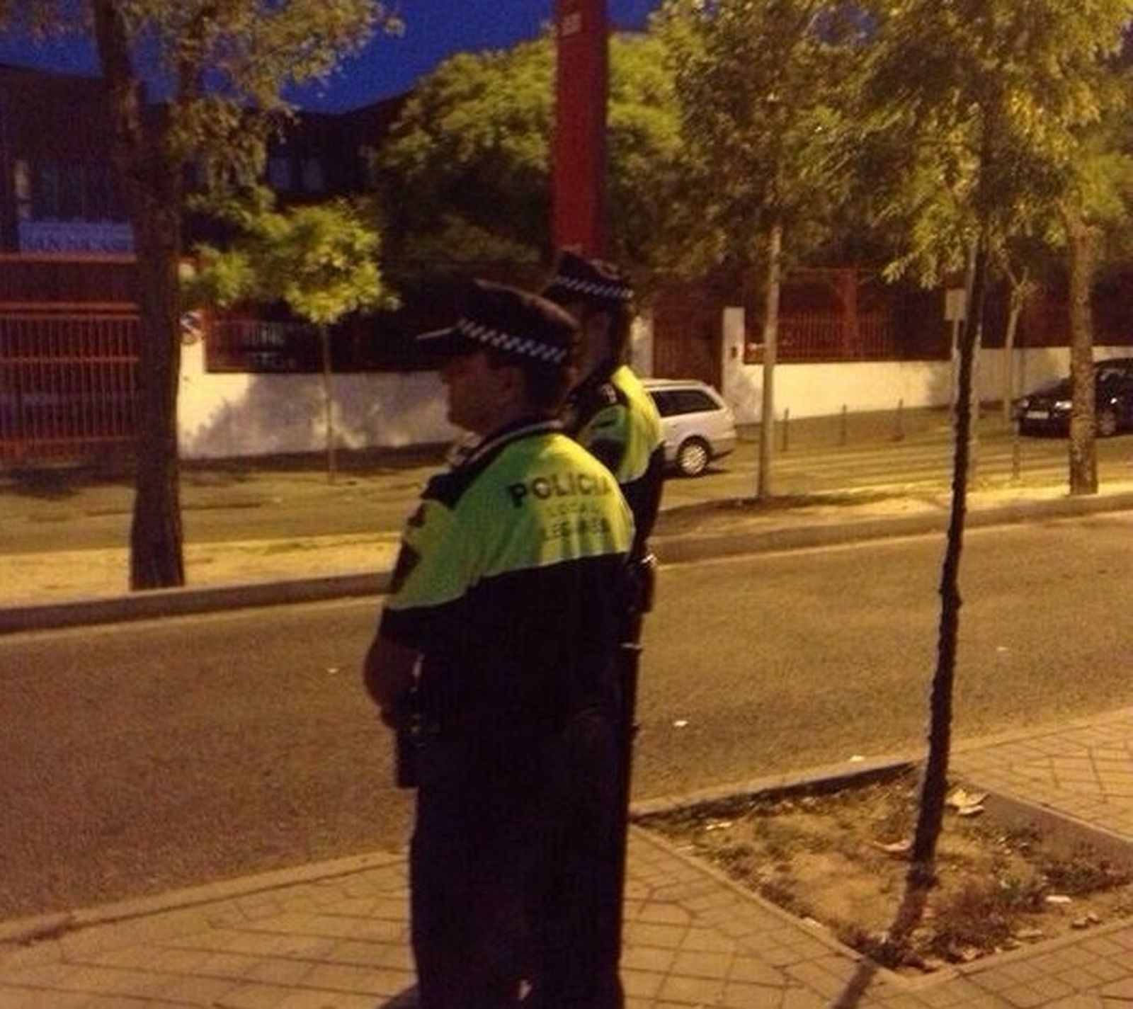 Agentes de la Policía Local de Leganés