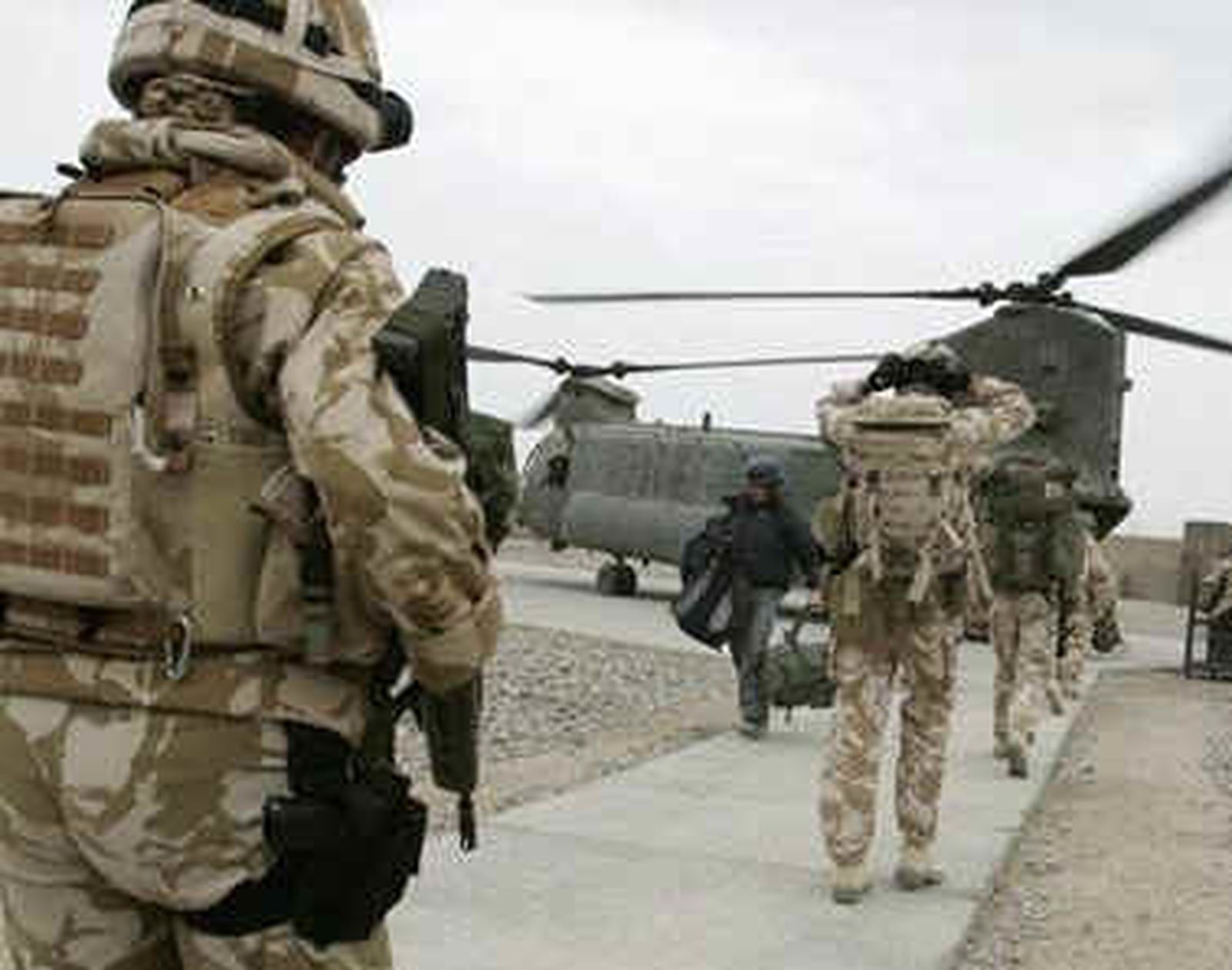Tropas en Afganistan