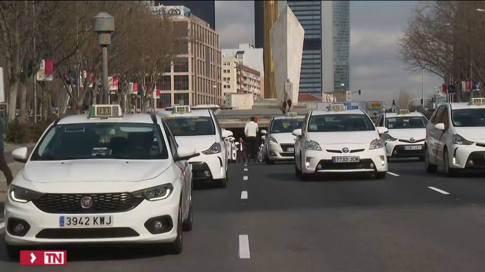Manifestación taxistas
