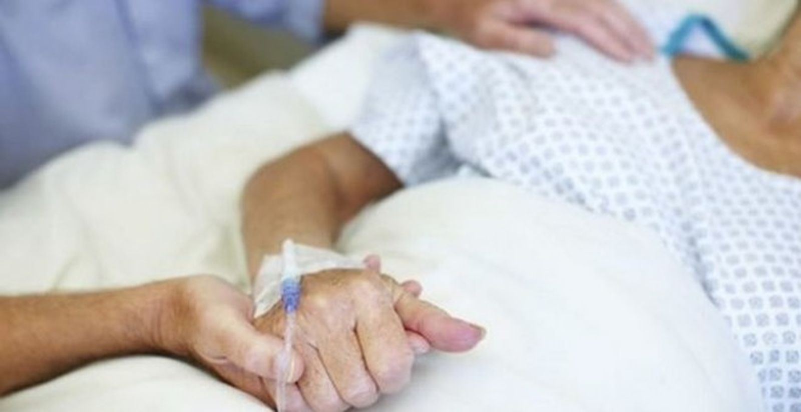 Una persona ingresada en un centro hospitalario