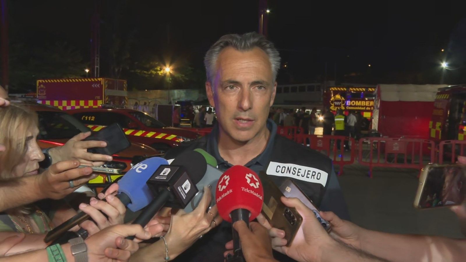 Novillo y la Delegación del Gobierno señalan causas naturales como posible origen del incendio de Tres Cantos
