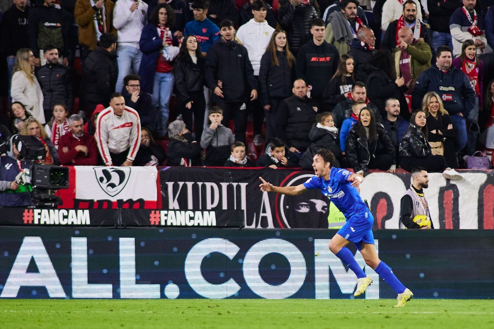 0-3. El Getafe logra en Sevilla su primera victoria fuera de casa