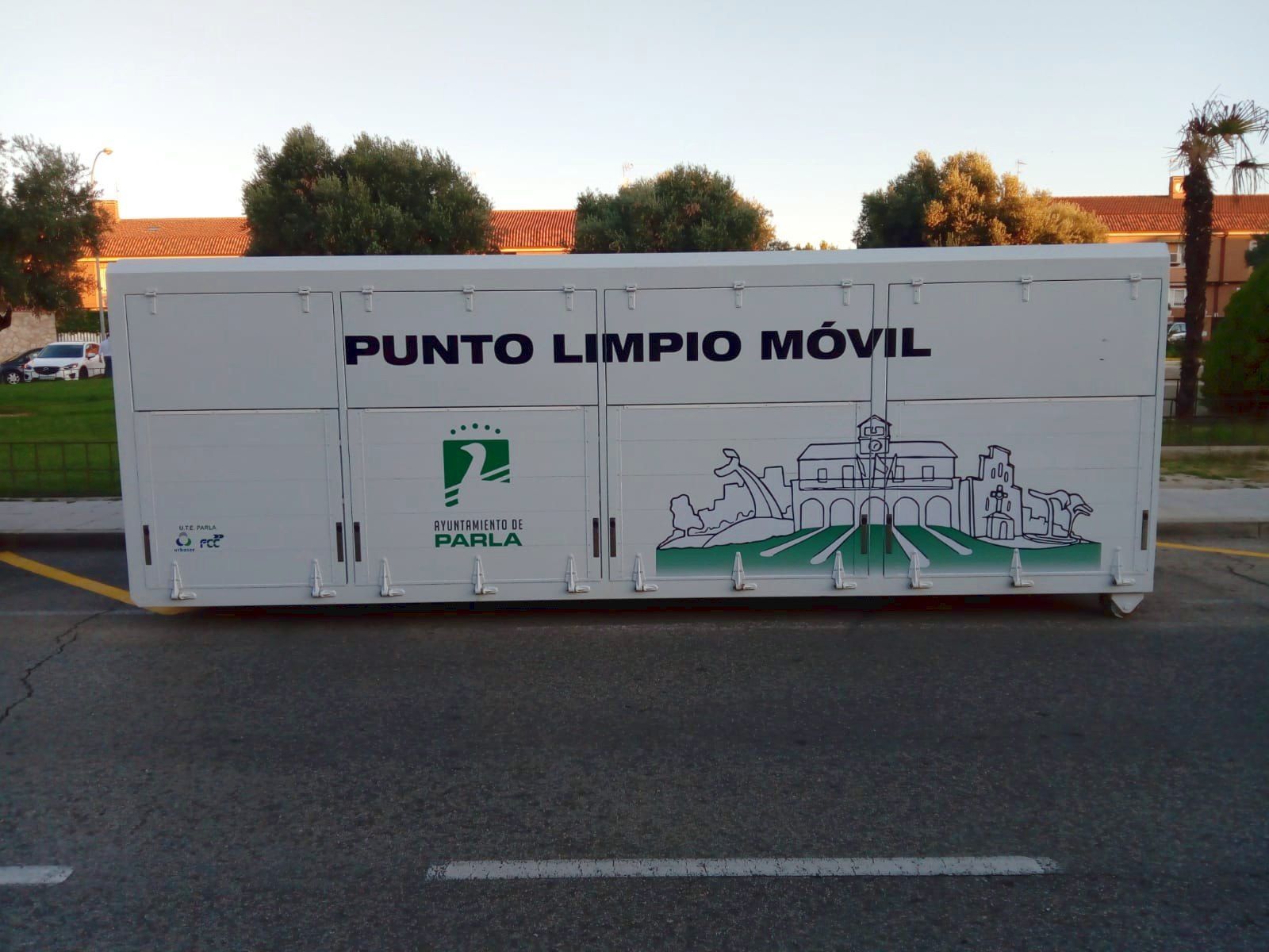 Punto limpio del Ayuntamiento de Parla