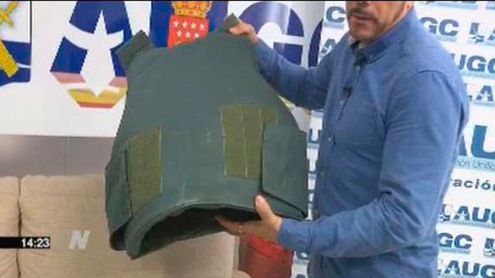 La AUGC reclama chalecos antibalas para cada agente de la Guardia Civil