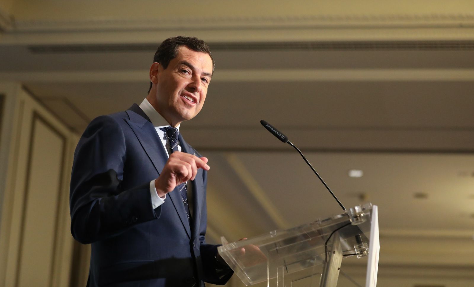 Juanma Moreno Bonilla, presidente de la Junta de Andalucía