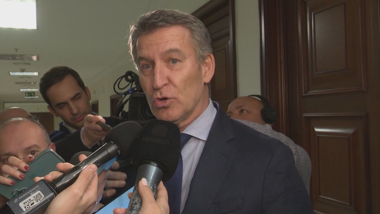 Feijóo asegura que si Sánchez quiere ser "democrático" debe llevar al Congreso el aumento del gasto en defensa