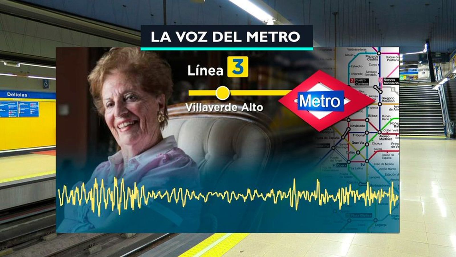 "Próxima estación, Villaverde Alto": La reaparición sorpresa de la mítica voz femenina del Metro de Madrid