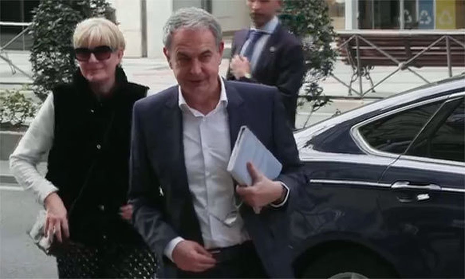 Sonsoles Espinosa y José Luis Zapatero