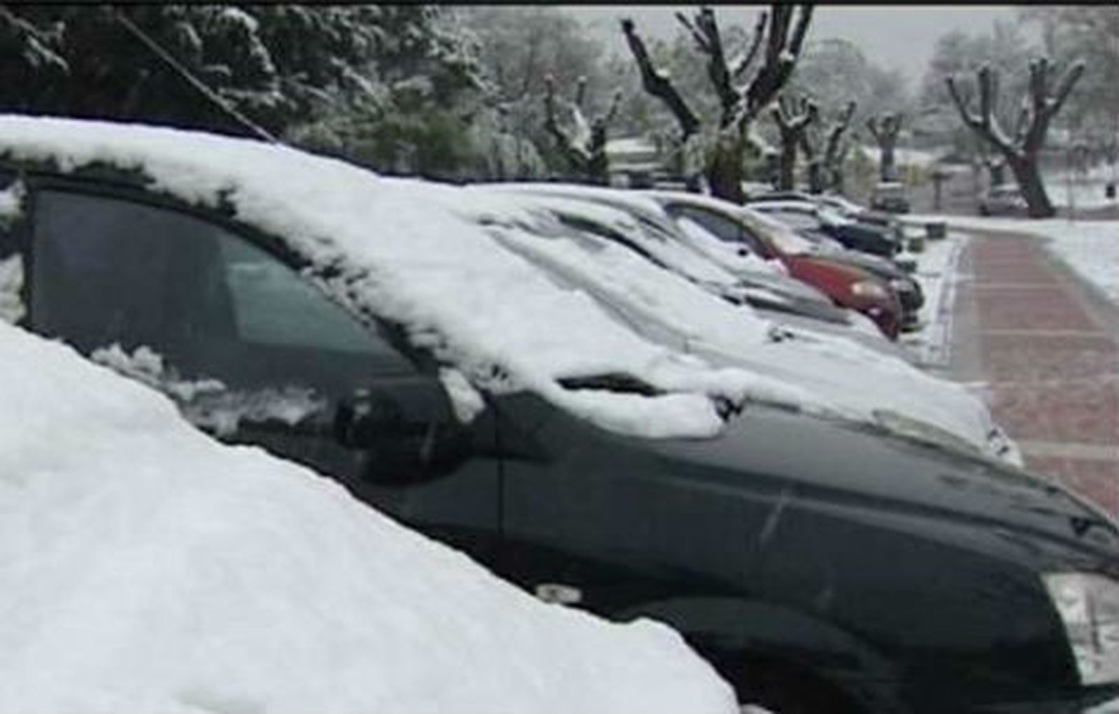 Nieve en Madrid