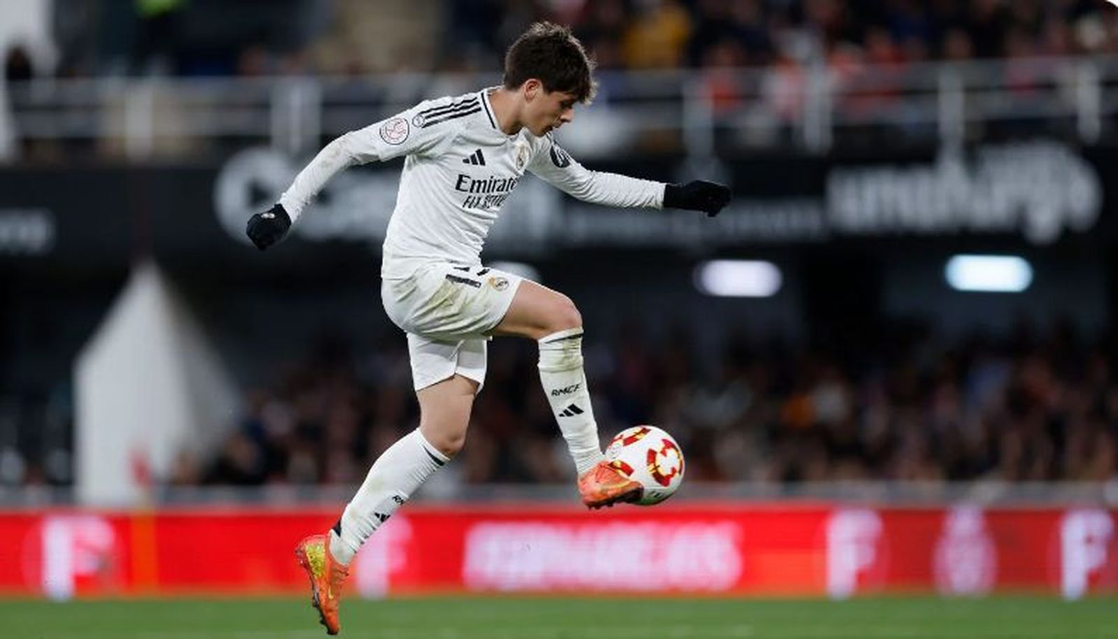 Güler, tras su doblete en la Copa: "Estoy contento de ayudar con goles"
