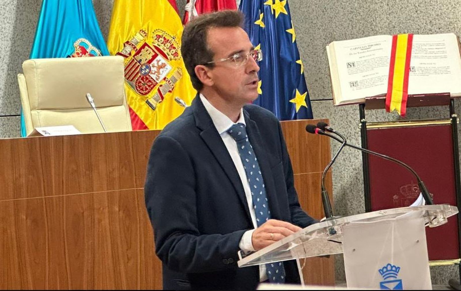 Miguel Ángel Recuenco,  alcalde de Leganés