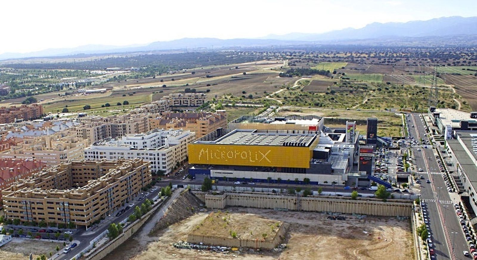 Terrenos en los que se desarrollará el nuevo desarrollo residencial Cerro del Baile en San Sebastián de los Reyes
