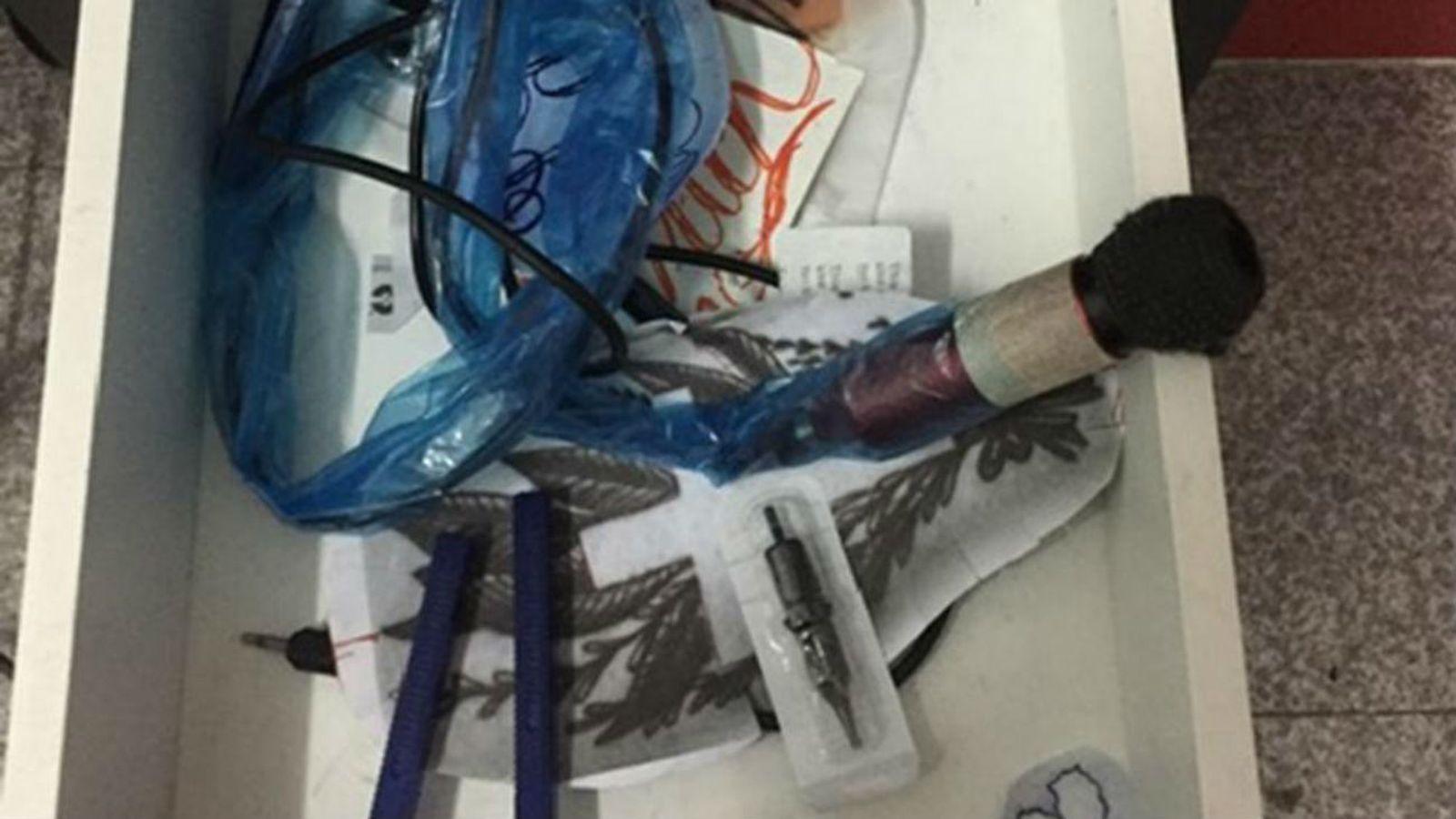 Material incautado por la Policía Municipal
