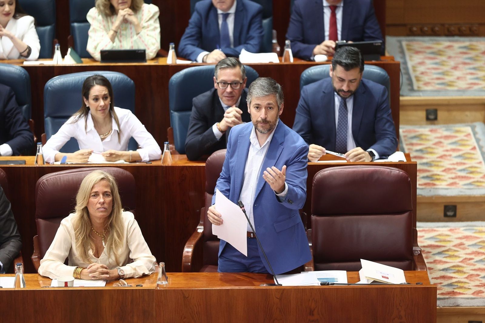 El viaje de Ayuso a México enfrenta a Más Madrid, Psoe y Vox con el PP en la Asamblea de Madrid