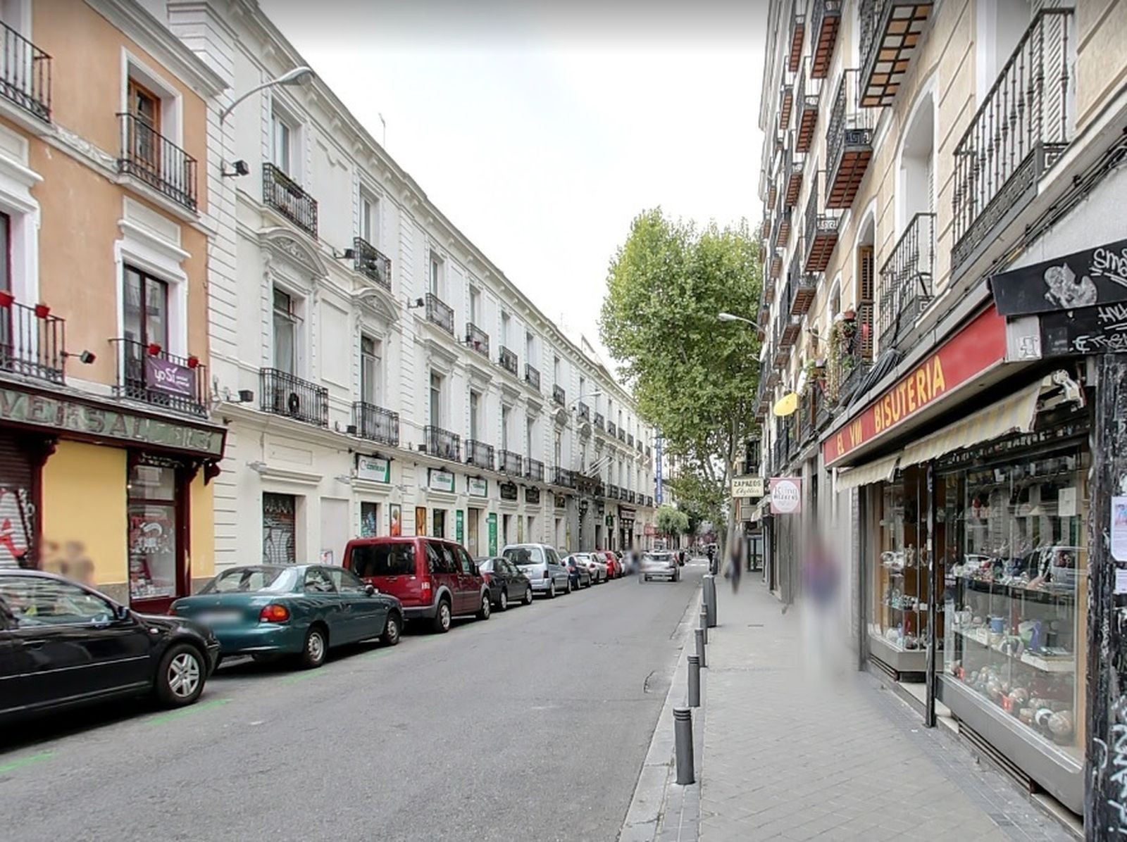 La calle Duque de Alba, en Lavapiés