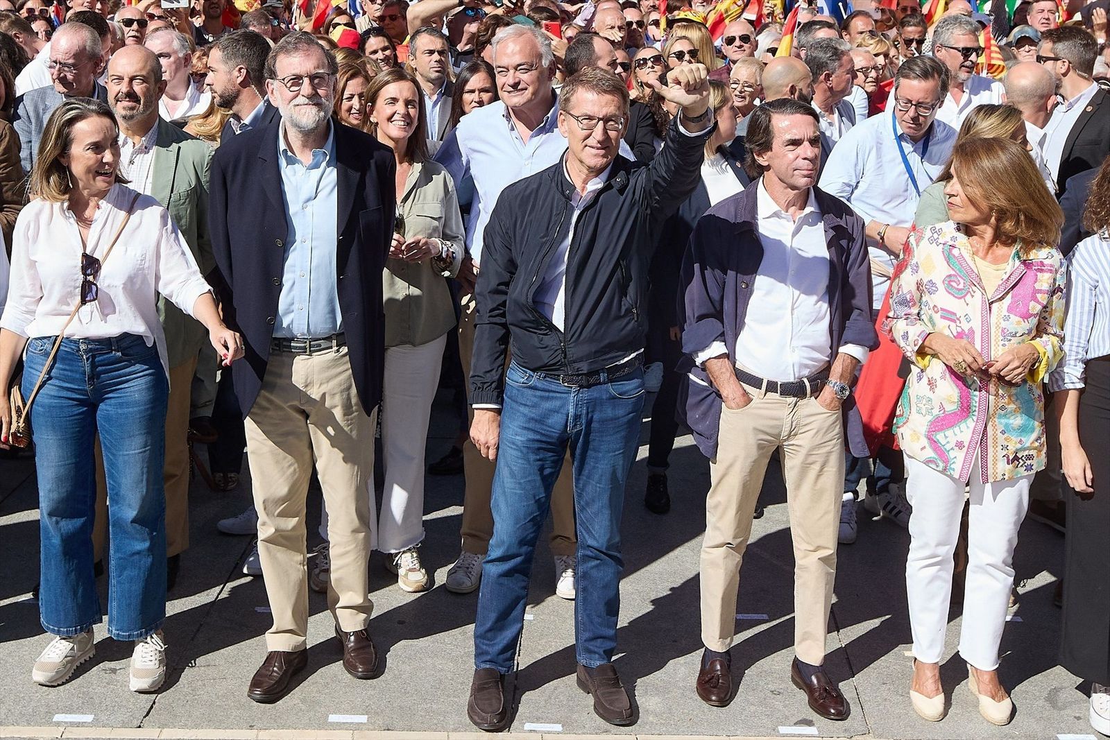 Aznar y Rajoy participarán en la manifestación convocada por el PP contra la corrupción en el gobierno