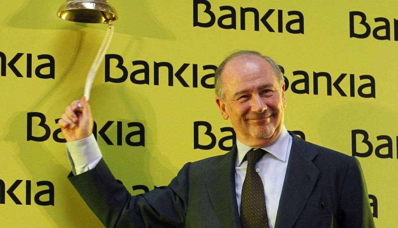 Rato en la salida a bolsa de Bankia